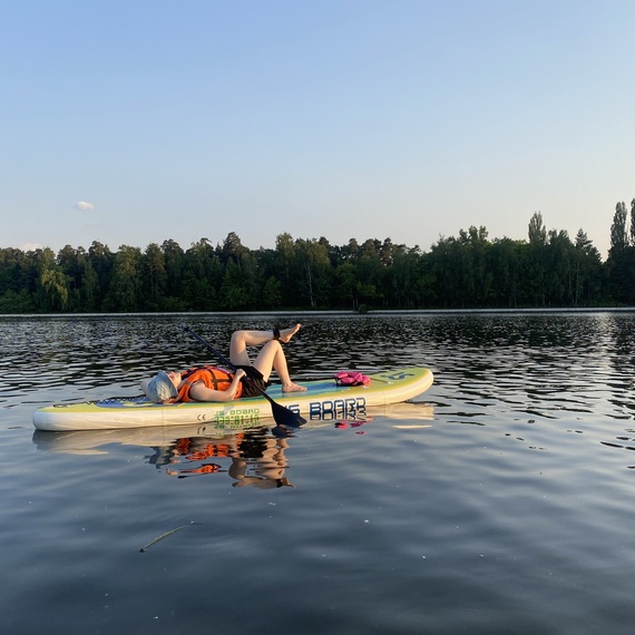 SUP прогулка. Главное фото