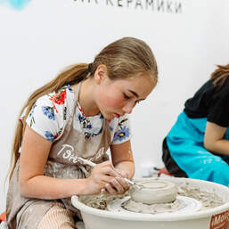 Детский гончарный мастер класс Зверокружка