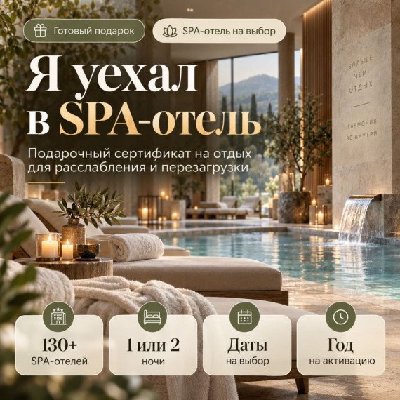 Я уехал в SPA-отель