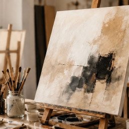 Создание большой интерьерной картины
