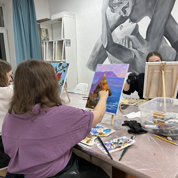 Мастер класс по живописи маслом. Главное фото