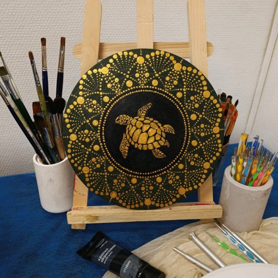 Мастер-класс Мандала медитативное рисование - изображение 3