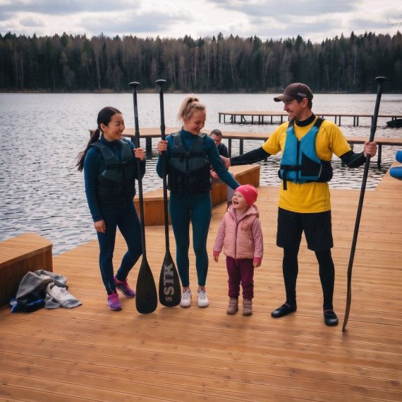 SUP прогулка для начинающих - изображение 4 SUP прогулка для начинающих - изображение 4