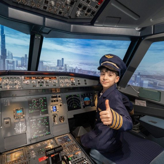 Полет на авиатренажере Airbus A320. Фото 6