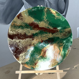 Мастер класс по рисованию эпоксидной смолой