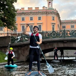 SUP прогулка по центру Петербурга