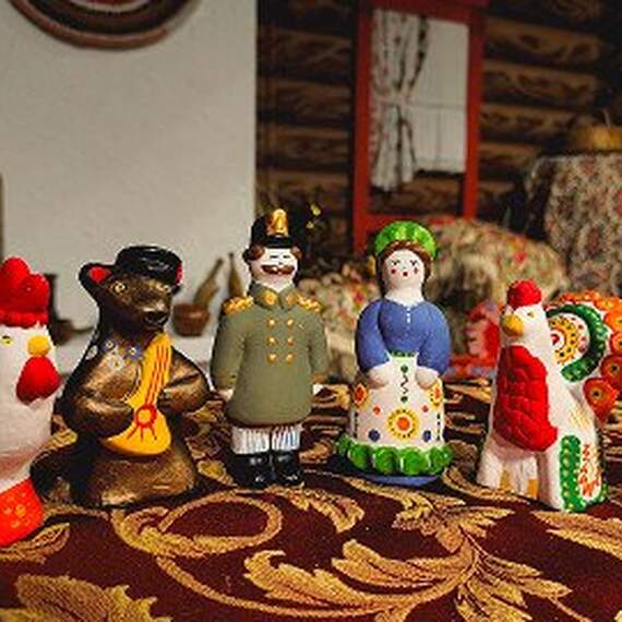 Мастер-класс по росписи Дымковской игрушки. Фото 6