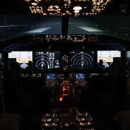 Полет на авиатренажере Boeing 737 МАХ