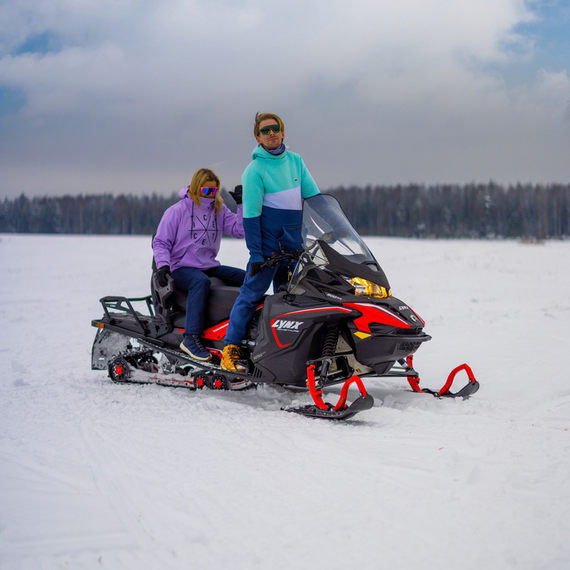 Зимняя Карелия - катание на снегоходах - изображение 2