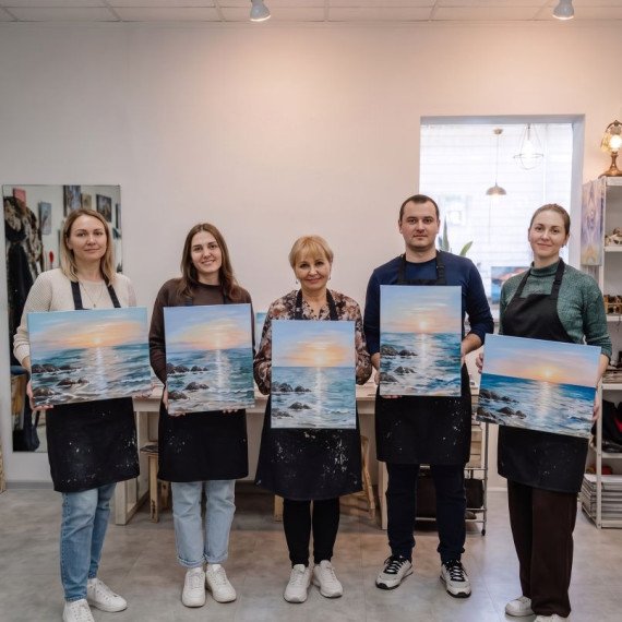 Картина акрилом «Магия моря» - изображение 4 Картина акрилом «Магия моря» - изображение 4