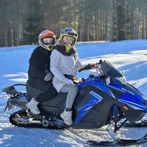 Заезд на снегоходе - изображение 1 Заезд на снегоходе - изображение 1