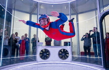 Полет в аэротрубе и полеты в невесомости