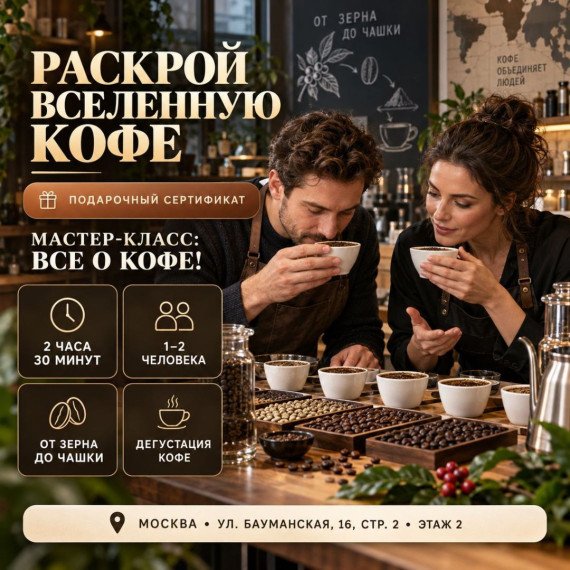 Мастер-класс: Все о кофе!. Инфографика 1