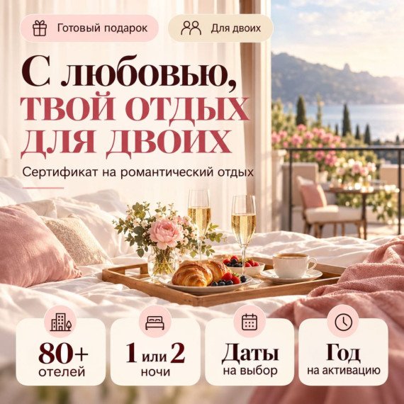 С любовью, твой отдых для двоих