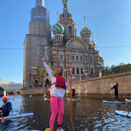 Прогулка на Sup-серфе