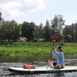 Прогулка на сапборде