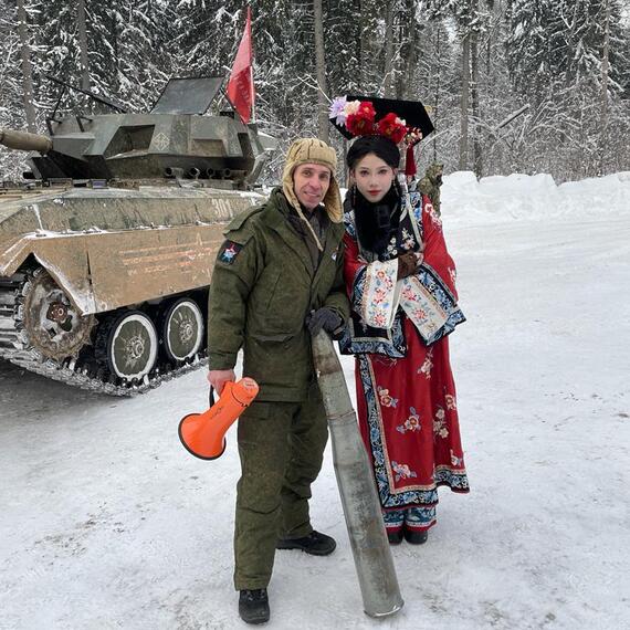 Катание на танке Т-34 Мать Родина. Фото 14