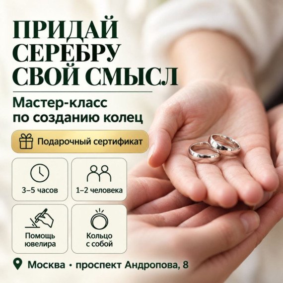 Мастер-класс по созданию колец. Инфографика 1