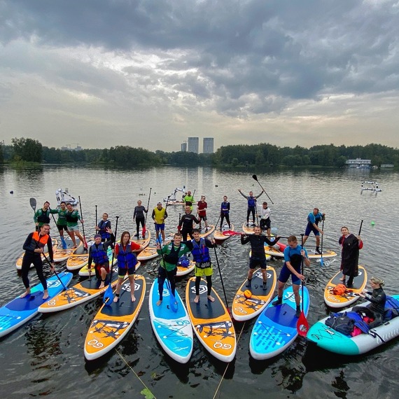 Sup прогулка для начинающих. Фото 5