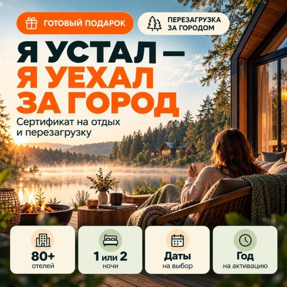 Я устал - я уехал за город