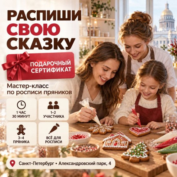 Мастер-класс по росписи пряников. Инфографика 1