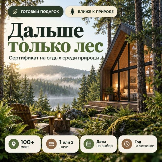 Дальше только лес