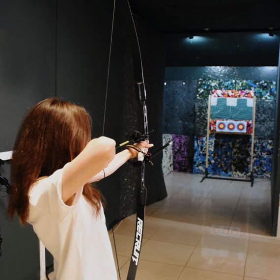 Стрельба из страйкбольных пистолетов автоматов и лука - изображение 5