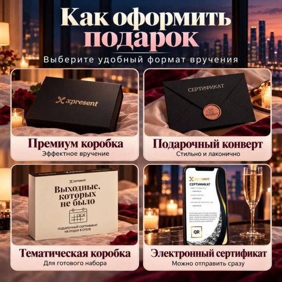 Выходные, которых не было. Романтический уикенд для пары
