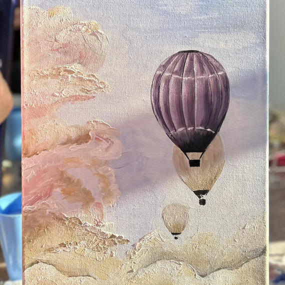 Мастер класс Интерьерная картина с золочением поталью - изображение 3