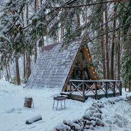 Загородный отдых в А-домиках Аккала