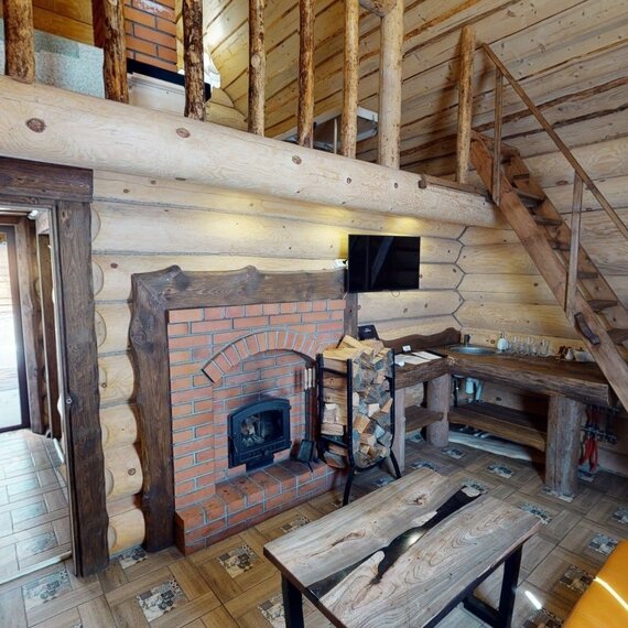 Банная изба с чаном. Фото 2