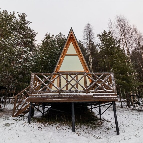 А-Фрейм «Золотой дуб». Фото 24