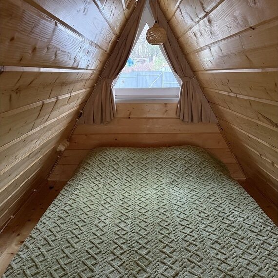 A-frame «Терракот» домик из дерева 4х местный. Фото 11