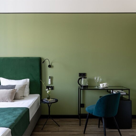 Стандартный номер с 1 кроватью. Фото 1