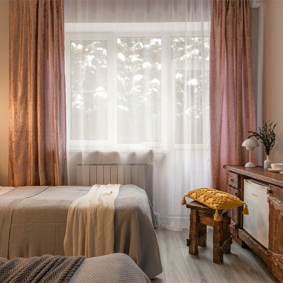 Стандартный номер с 1 или 2 кроватями. Фото 10