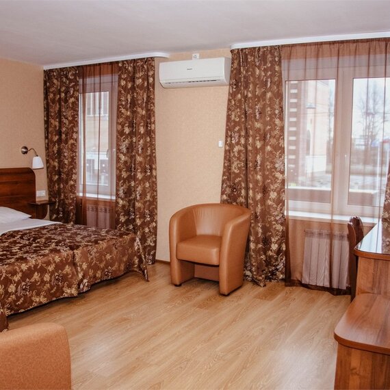 Стандартный номер с 1 кроватью. Фото 1