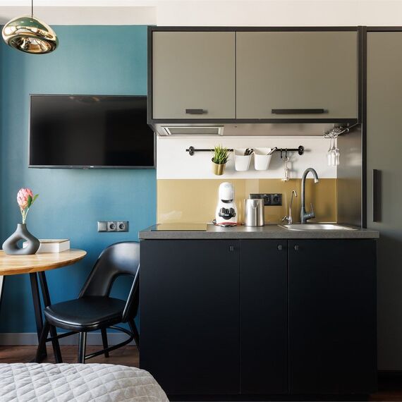 Номер студио Делюкс с видом на Невский проспект. Фото 8