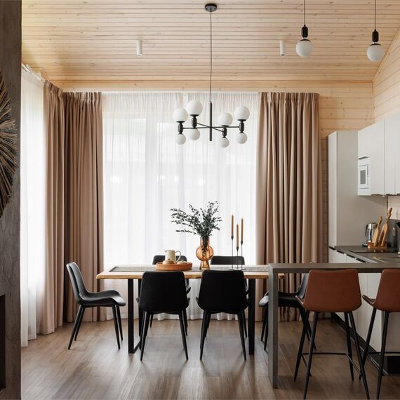 Одноэтажный коттедж с дровяным камином и личной зоной BBQ. Фото 2