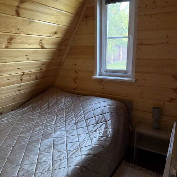 A-frame «Графит» домик из дерева 4х местный. Фото 11
