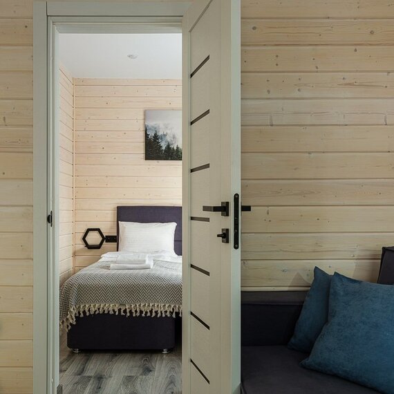 Уютный коттедж с чаном в хвойном лесу №1. Фото 22