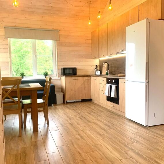 Дом цвета капучино с сауной  120м2. Фото 8