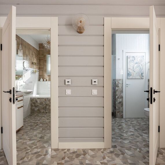 VIP Коттедж Пушистый снег (2 спальни с принадлежностями для сна Togas). Фото 10