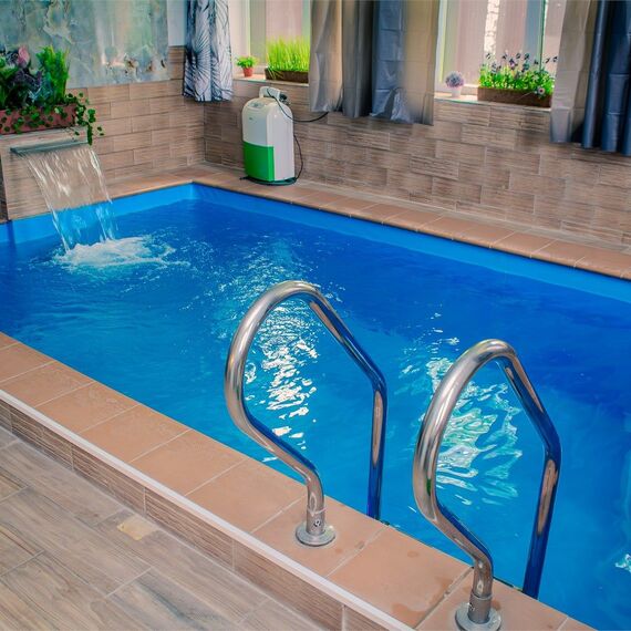 Дом 2 с бассейном хамамом сауной. Фото 14