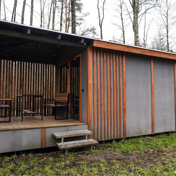 SPA Правдинское озеро O-frame Medium с баней-беседкой. Фото 20