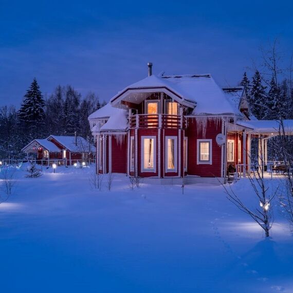 ШАЛЕ ДЕ ЛЮКС ИЗ БРУСА. Фото 10