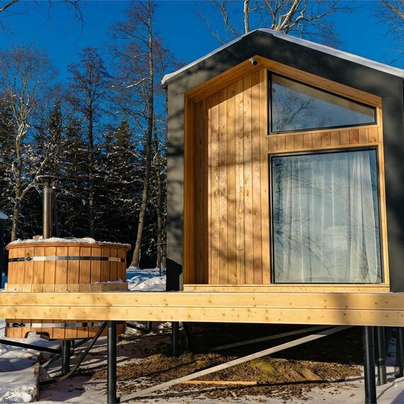 Двухместный Барнхаус на берегу озера. Фото 20