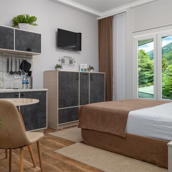 APART DOUBLE LUX (2 спальни КОННЕКТ) до 5 гостей. Фото 19