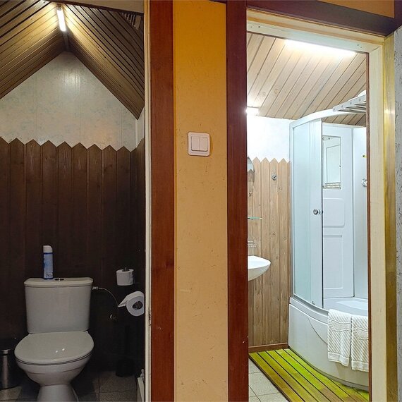 Апартаменты с кухней «Мансарда» 2-х комнатные. Фото 2