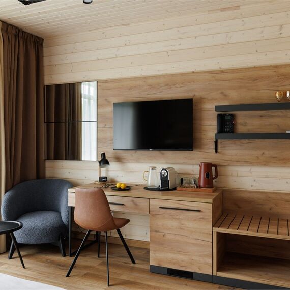 Двухкомнатный номер Коннект с балконом. Фото 13