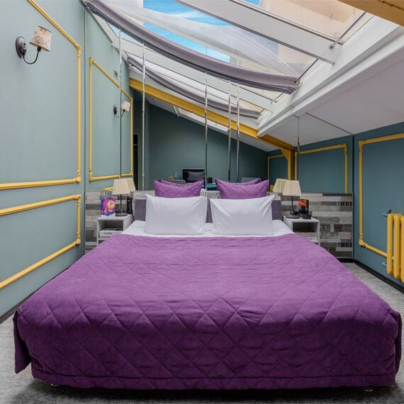 Номер с панорамными окнами SKY VIEW. Фото 13